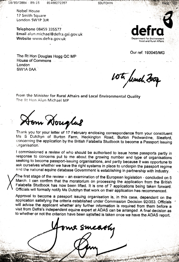 DEFRA - 2004